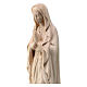 Our Lady of Lourdes statue, Val Gardena natural maple wood s2