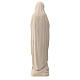 Estatua Virgen de Lourdes madera arce Val Gardena s5