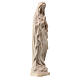 Statua Madonna di Lourdes legno acero Valgardena s3