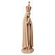Madonna Fatima con corona legno tiglio Val Gardena s5