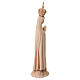 Madonna Fatima con corona legno tiglio Val Gardena s7