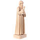 St Charbel statue natural Val Gardena linden wood s6