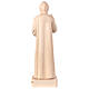 St Charbel statue natural Val Gardena linden wood s8