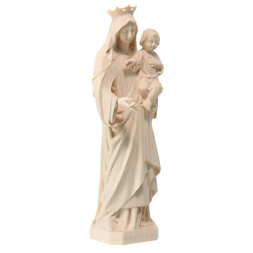 Our Lady of Mount Carmel statue in Val Gardena linden wood 4