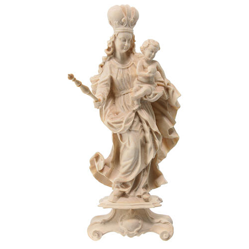 Madonna Bavaria Val Gardena tiglio naturale 60 cm 1