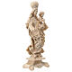 Madonna Bavaria Val Gardena tiglio naturale 60 cm s3