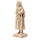 Shepherdess Lucia statue in natural Val Gardena linden s2