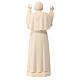 Statue tilleul naturel Pape Jean-Paul II Val Gardena s4