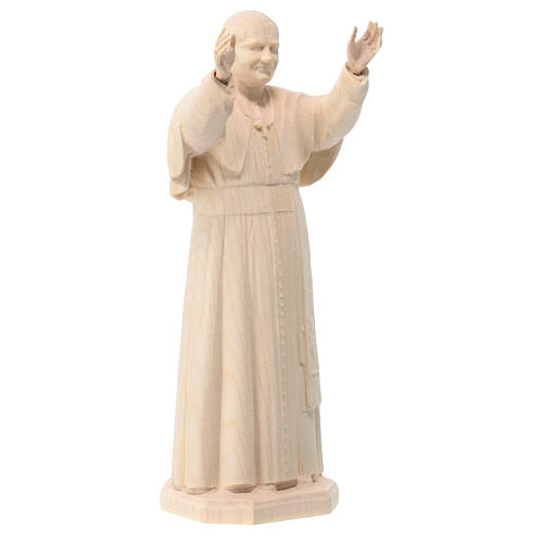 Statua tiglio naturale Papa Giovanni Paolo II Val Gardena 3