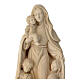 Our Lady of the Protection, Val Gardena, natural linden wood s2