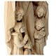 Our Lady of the Protection, Val Gardena, natural linden wood s5