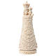 Our Lady of Loreto, Val Gardena, natural linden wood s1