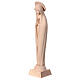 Stylised statue of Our Lady of Fatima, natural wood, Val Gardena s3