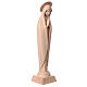 Stylised statue of Our Lady of Fatima, natural wood, Val Gardena s5
