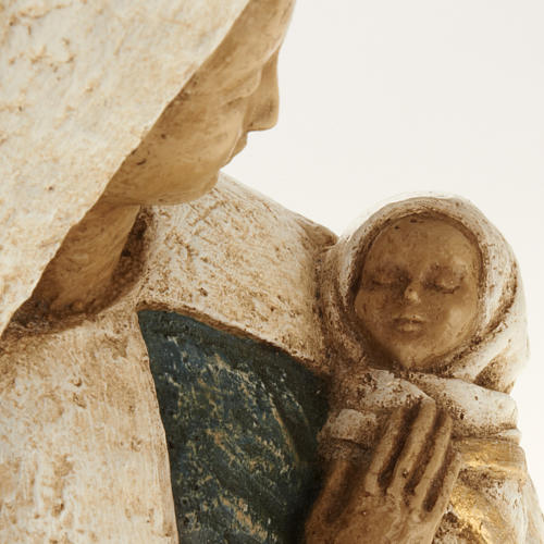 Maria mit Jesuskind 30 cm Stein 3