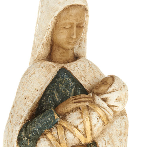 Virgin Mary with baby Jesus stone statue, Bethléem monast 2
