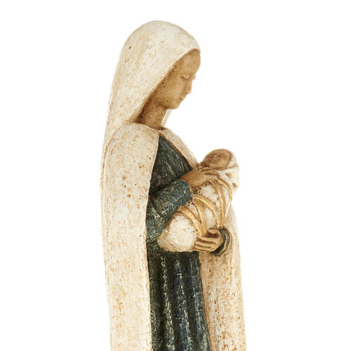 Virgin Mary with baby Jesus stone statue, Bethléem monast 4