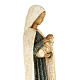 Virgin Mary with baby Jesus stone statue, Bethléem monast s4