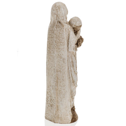 Gottesmutter mit Johannes Paul II. 27cm. Bethléem. 11