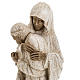 Maria con Giovanni Paolo II 27 cm Bethléem s9