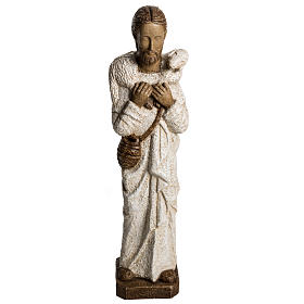 Good Shepherd in stone, Bethléem 56cm