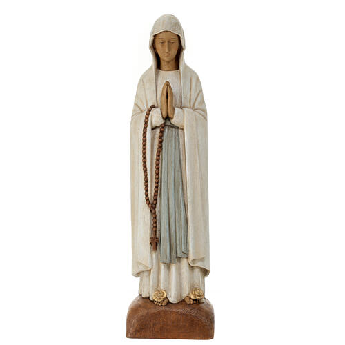 Madonna di Lourdes 76 cm pietra Bethléem 1