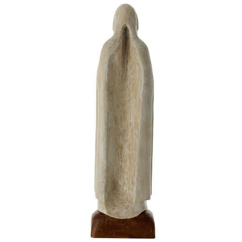 Madonna di Lourdes 76 cm pietra Bethléem 11