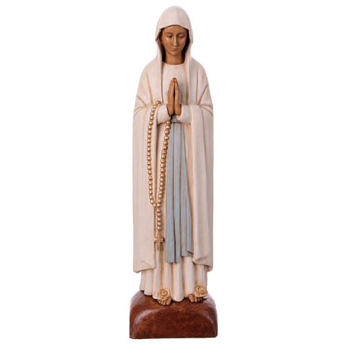Madonna di Lourdes 76 cm pietra Bethléem 1