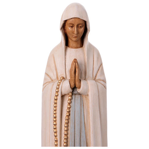 Madonna di Lourdes 76 cm pietra Bethléem 6