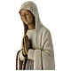 Madonna di Lourdes 76 cm pietra Bethléem s2