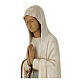Madonna di Lourdes 76 cm pietra Bethléem s4