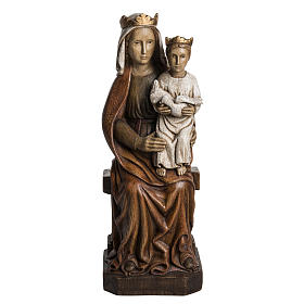 Madonna di Liesse 65 cm pietra Bethléem
