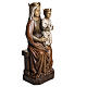 Madonna di Liesse 65 cm pietra Bethléem s2