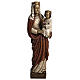 Madonna Regina 50 cm pietra Bethléem s1