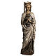 Madonna dell'Annunciazione 48 cm pietra dei Pirenei s1