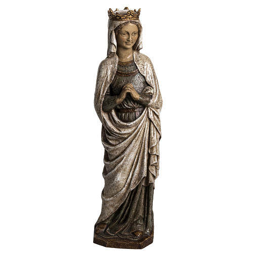 Our Lady of Annunciation in Pyrenees stone, Bethléem 48cm 1