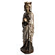 Our Lady of Annunciation in Pyrenees stone, Bethléem 48cm s3