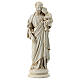 San Giuseppe con bambino 61 cm pietra dei Pirenei s1