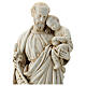 San Giuseppe con bambino 61 cm pietra dei Pirenei s2