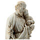 San Giuseppe con bambino 61 cm pietra dei Pirenei s4