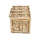 Caixa relicário em pedra cor marfim Belém s2