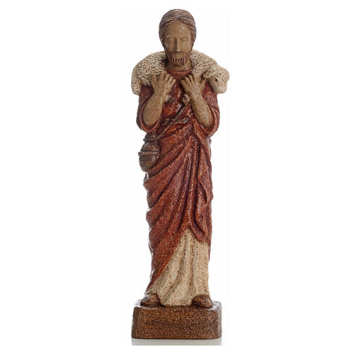 Good shepherd stone statue 39 cm, Bethlehem Nuns 5