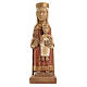 Our Lady of the Pillar red stone statue 25 cm, Bethlehem Nuns s1