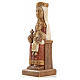 Our Lady of the Pillar red stone statue 25 cm, Bethlehem Nuns s2