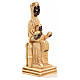 Our Lady of Montserrat stone statue 16 cm, Bethlehem Nuns s4
