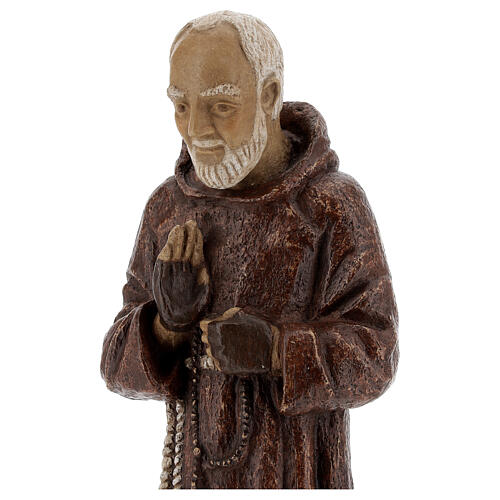 15" Saint Pio statue by Bethléem Monastery, reconstituted stone 2