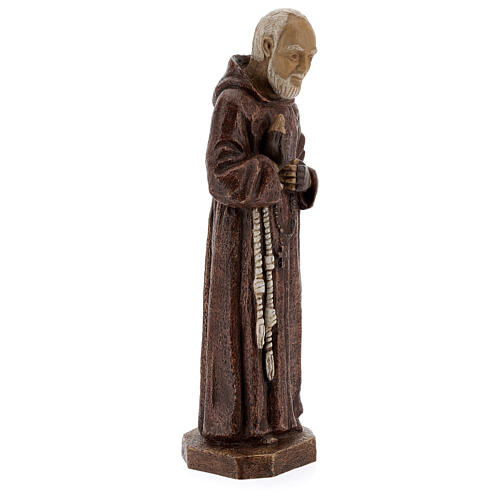 15" Saint Pio statue by Bethléem Monastery, reconstituted stone 4
