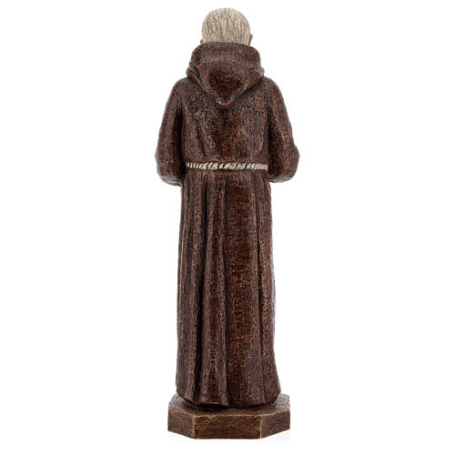 15" Saint Pio statue by Bethléem Monastery, reconstituted stone 5