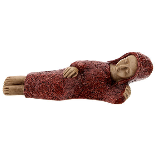 Mary figurine, small red Bethlehem Nativity 1