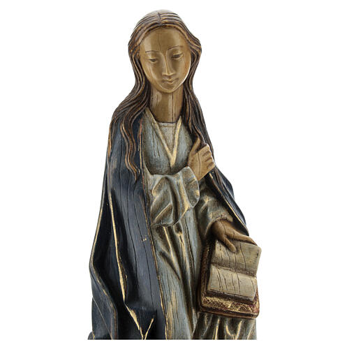 Virgin Mary statue with book, Bethléem Monastery, 9 in 2